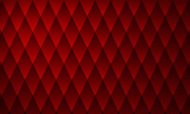 Beautiful Red Geometric Mosaic Background