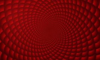 Red Background Template With Wave Pattern vector