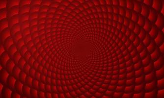 Red Background Template With Wave Pattern vector