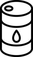 ilustración de diseño de icono de vector de gas