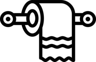 Toilet paper Vector Icon Design Illustration