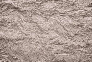 background and texture of brown Wrinkled paper photo