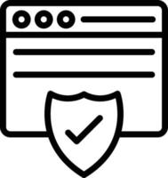 Security Vector Icon Design Illustration