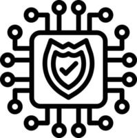 Cyber security Vector Icon Design Illustration