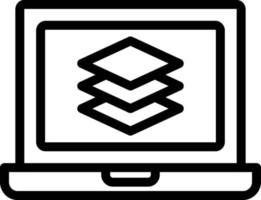 Layers Vector Icon Design Illustration