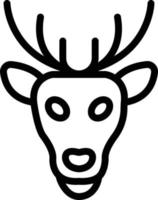 Deer Vector Icon Design Illustration