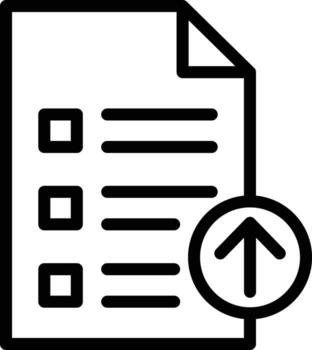 Upload Vector Icon Design Illustration