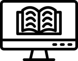 Online learning Vector Icon Design Illustration
