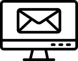 Mail Vector Icon Design Illustration