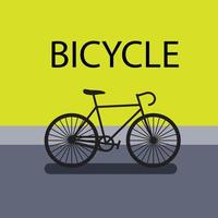 bicycle transportation icon vector design