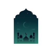 vector mosque icon