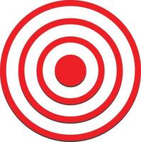target icon on white background. target sign.