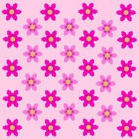 Seamless floral pattern background. Cute floral pattern on a white background vector