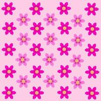 Seamless floral pattern background. Cute floral pattern on a white background vector