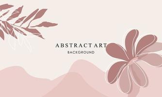 Abstract art background vector