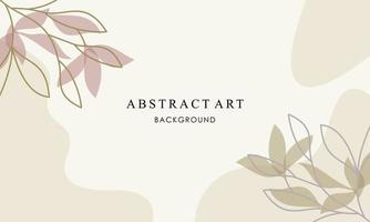 Abstract art background vector