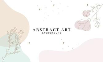 Abstract art background vector