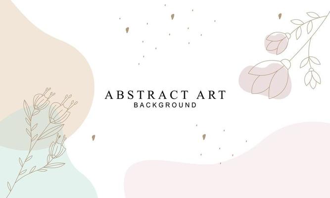 Abstract art background vector