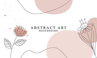 Abstract art background vector