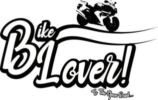 Bike Lover New Modern Design vector