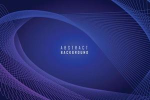 Abstract motion wave gradient line background vector