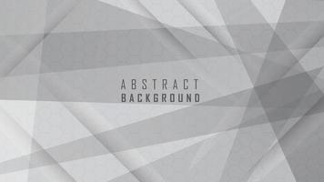 Abstract background design with hexagon pattern vector