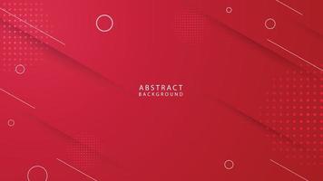 Elegant modern abstract design background in red gradient color vector