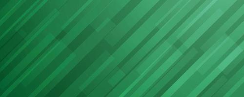 Abstract geometric line shapes on green background vector