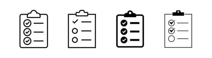 Clipboard icon design element suitable for websites, print design or app vector