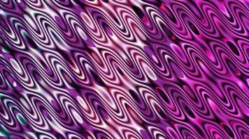 Abstract iridescent purple liquid background video