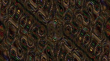 Abstract liquid background with multicolored lines video