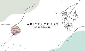 Abstract art background vector