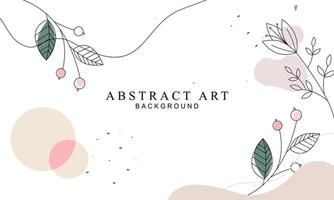 Abstract art background vector