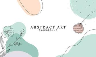 Abstract art background vector