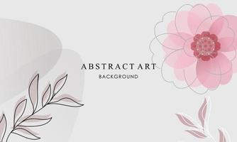 Abstract art background vector