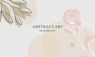 Abstract art background vector