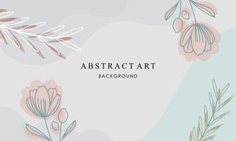 Abstract art background vector