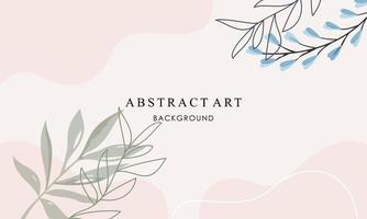 Abstract art background vector