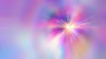 Abstract blurry pink background with rotating rays video