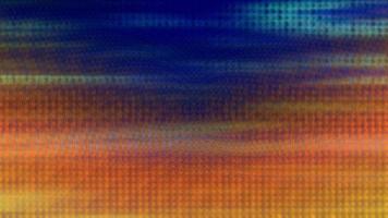 Abstract textured blue orange background video