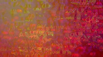 Abstract textured red and yellow background with bubbles video