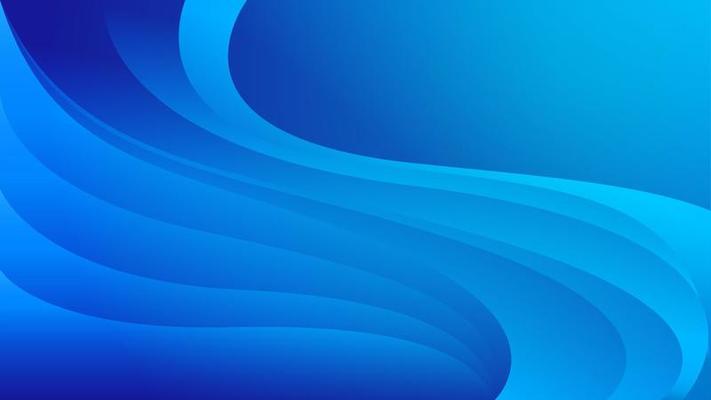 Blue wave abstract background, web background, blue texture, banner design, creative cover design, backdrop, minimal background, vector illustration