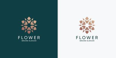 plantilla de logotipo de flores para mujer, belleza, spa, empresa de bienestar premium vector parte 3