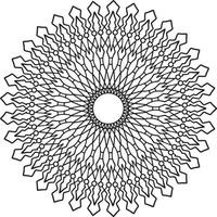 ilustraciones de mandala real para decoración, diseño, tatuaje, paz vector