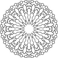 ilustraciones de mandala real para decoración, diseño, tatuaje, paz vector