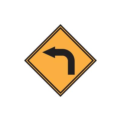 road sign vector for website symbol icon presentation