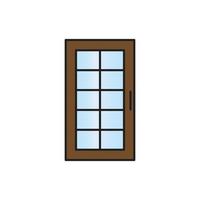 door vector for website symbol icon presentation