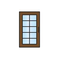 door vector for website symbol icon presentation