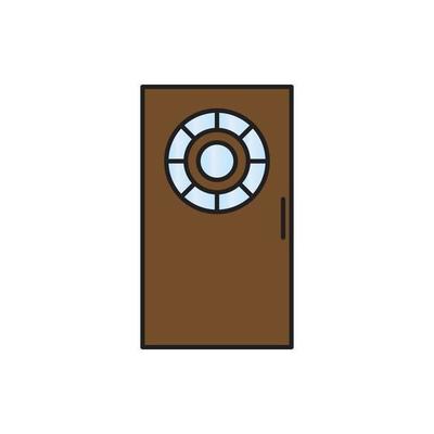 door vector for website symbol icon presentation