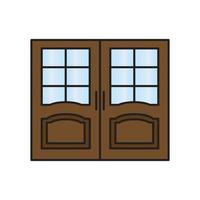 door vector for website symbol icon presentation